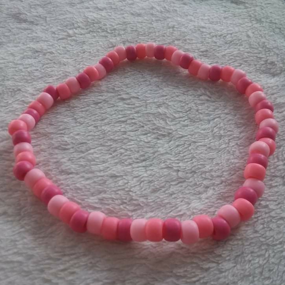 pink kandi choker